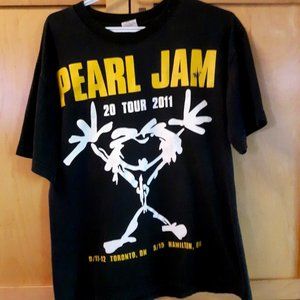 Pearl Jam Tour Tshirt